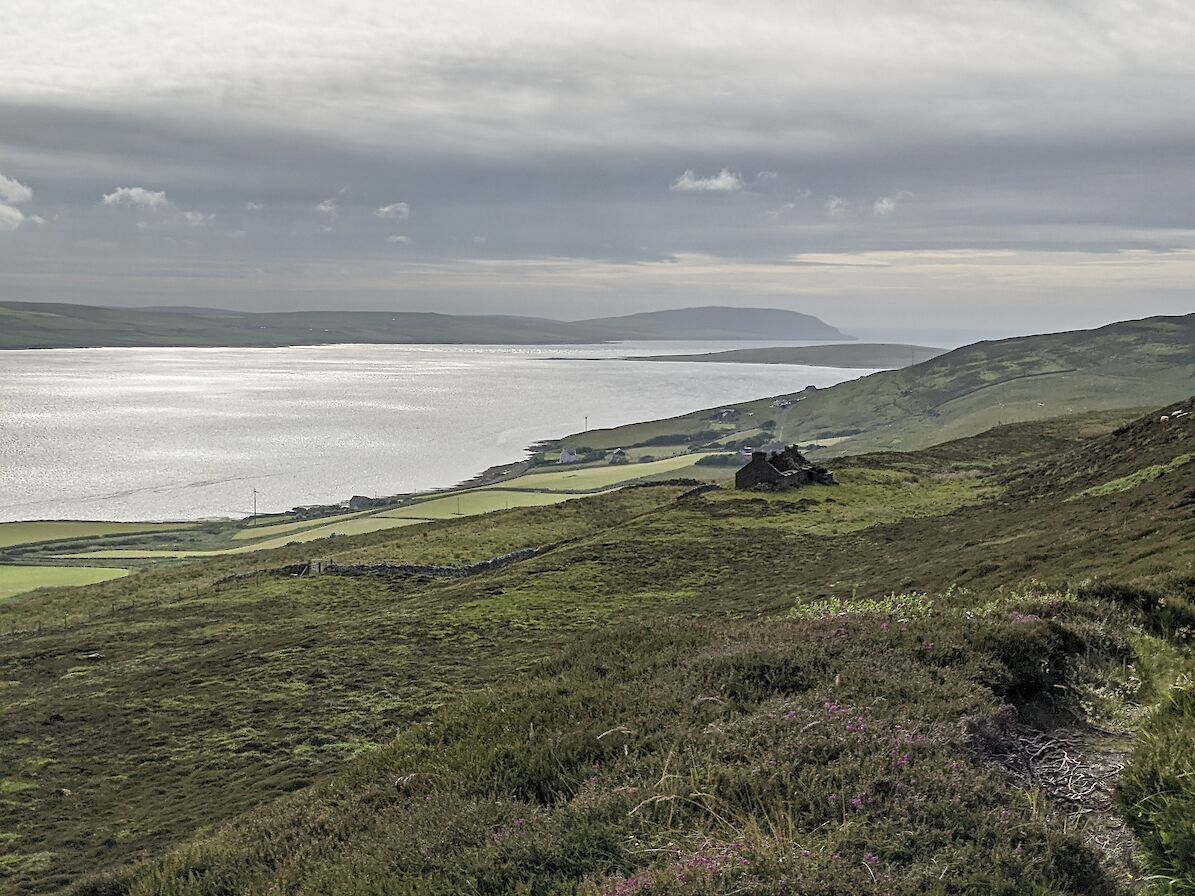 View across Eynhallow Sound from Rousay - image by David Weinczok