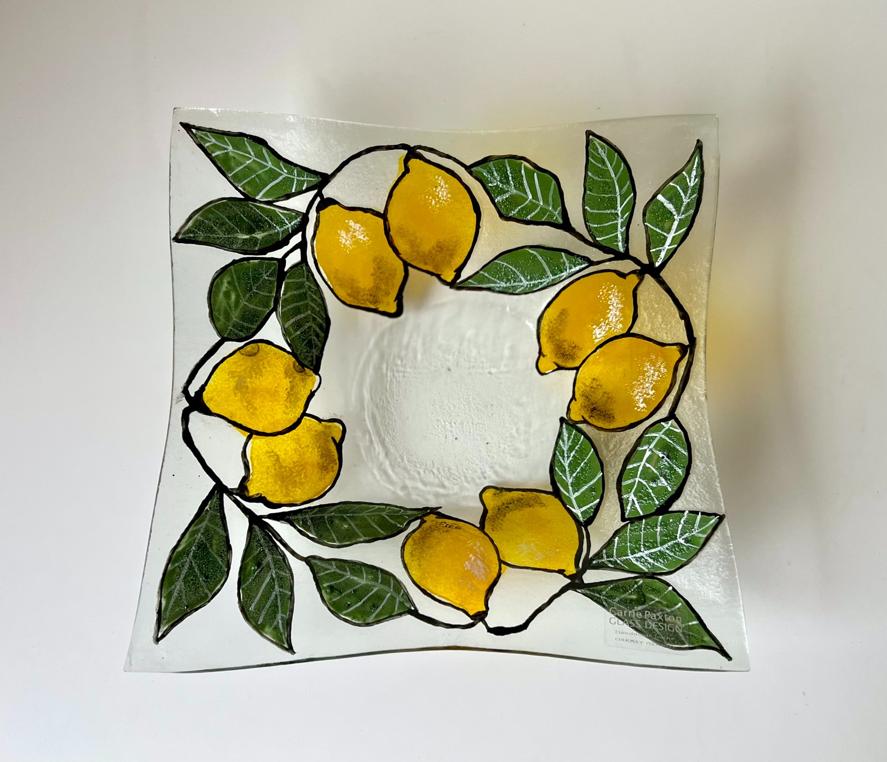 Glass bowl from Carrie Paxton Design