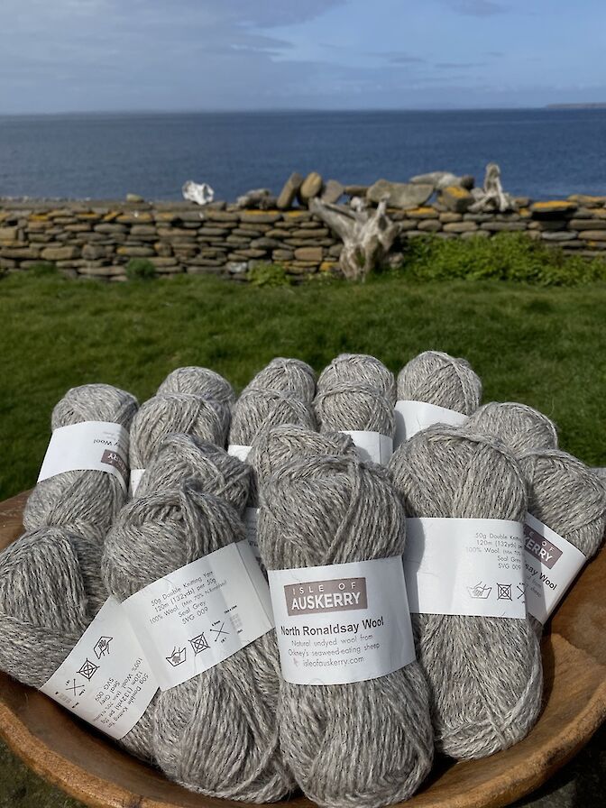 Wool from Isle of Auskerry