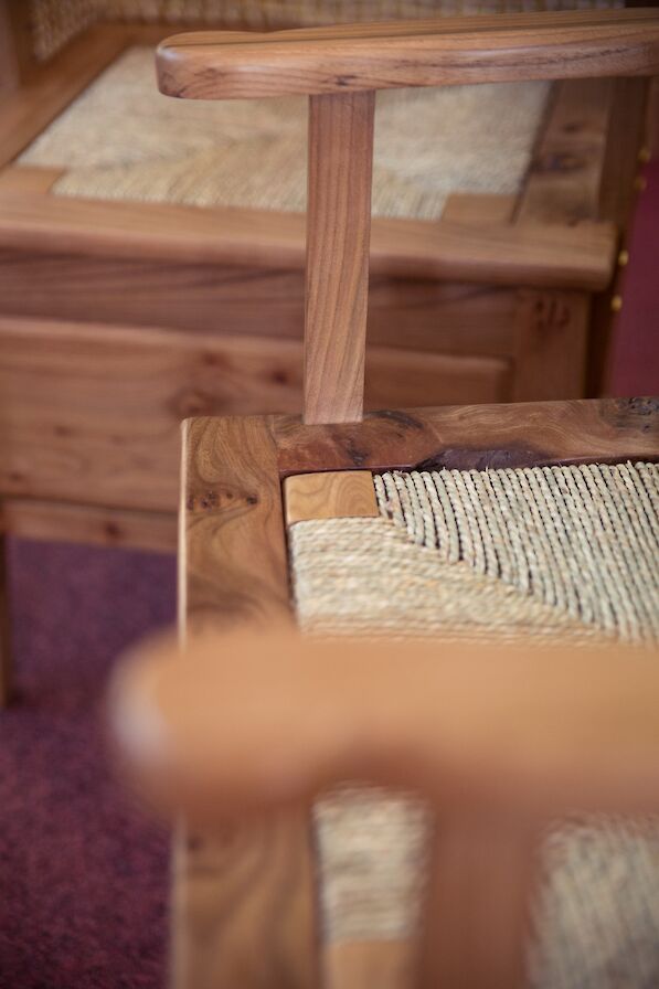 Driftwood chairs from Orkney Hand Crafted Furniture