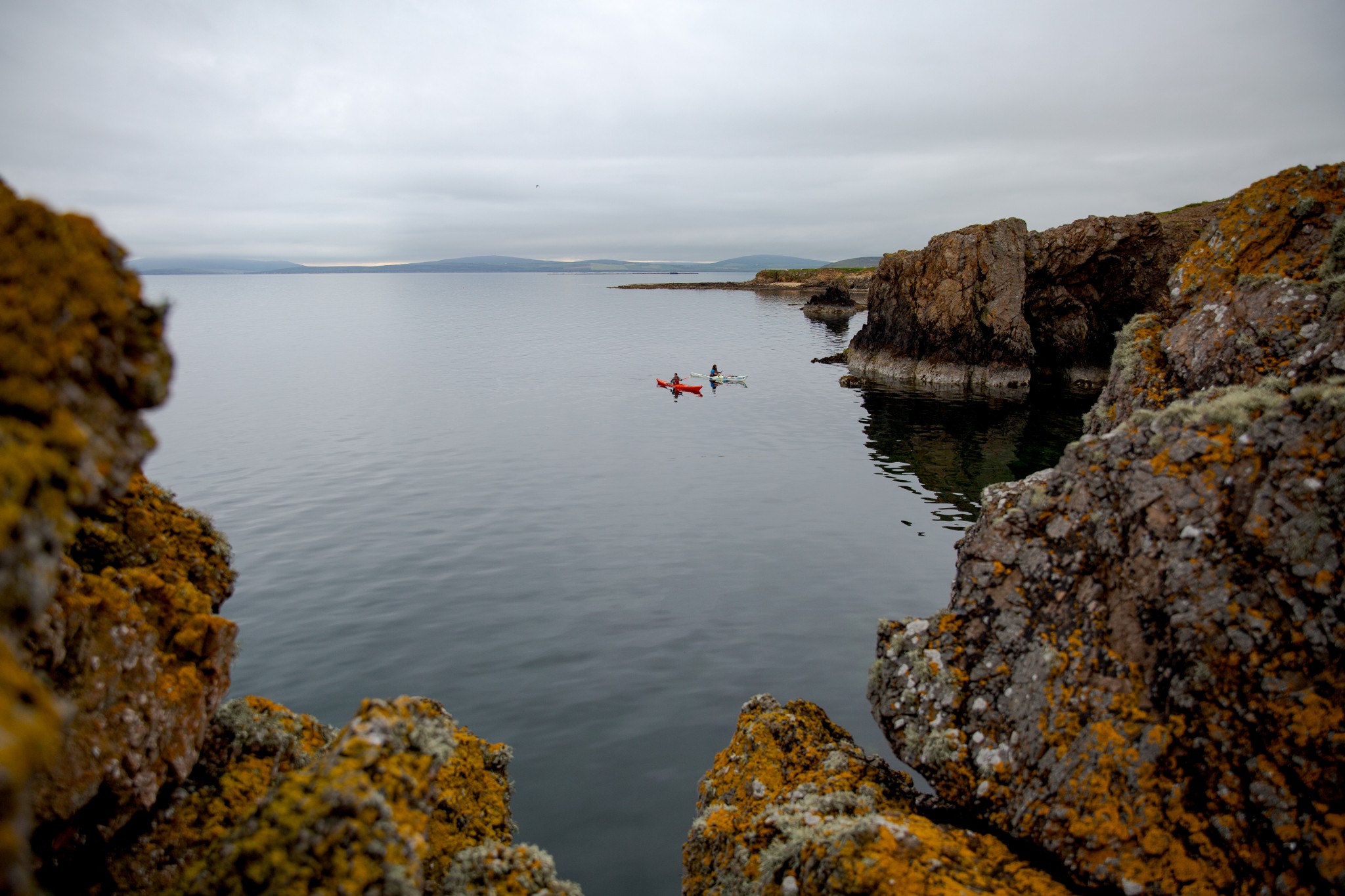 Sea kayaking in Orkney