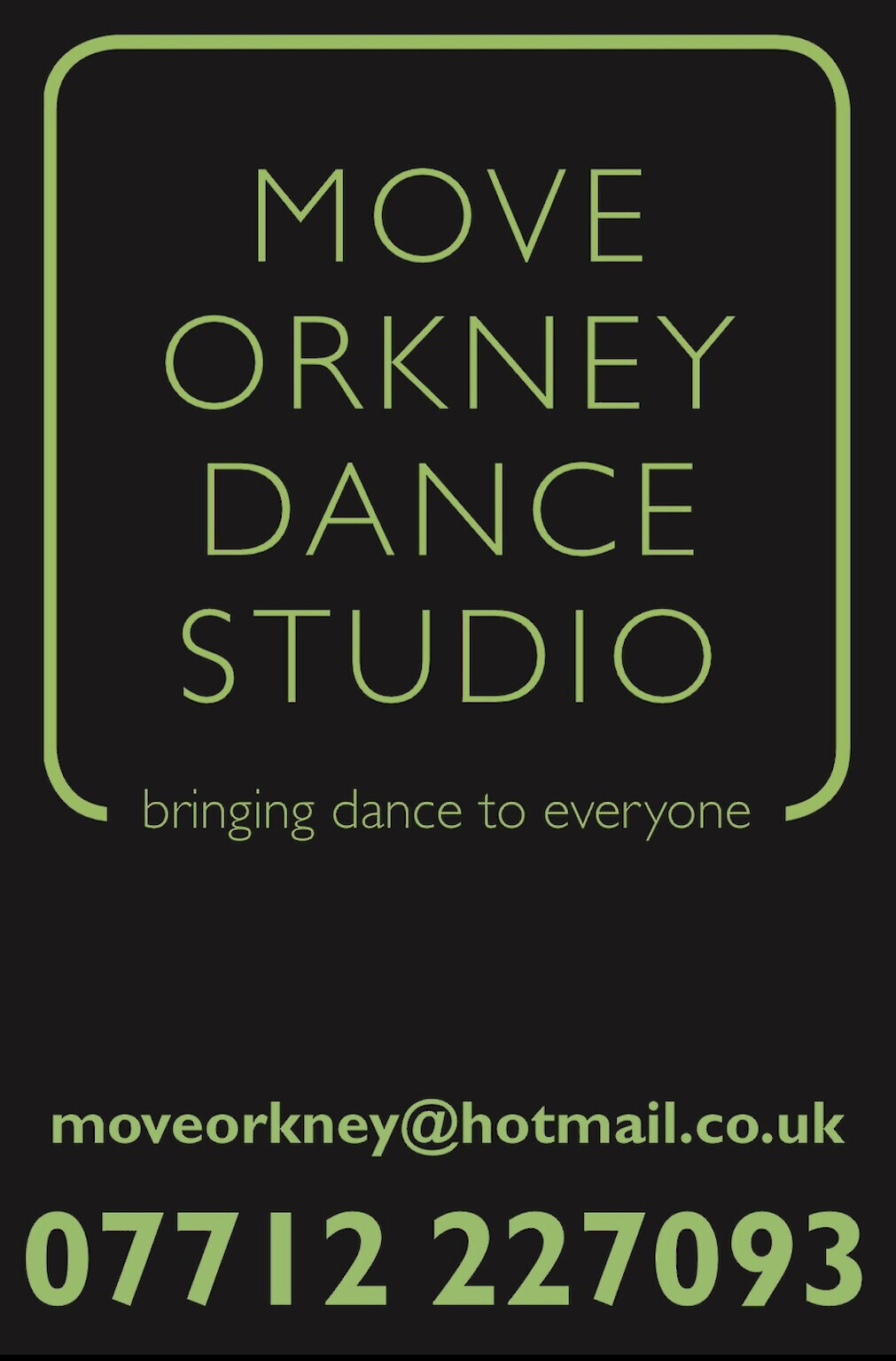 Move Orkney CIC Community Dance Hub Logo