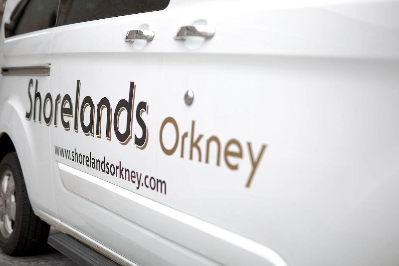 The Shorelands Orkney minibus