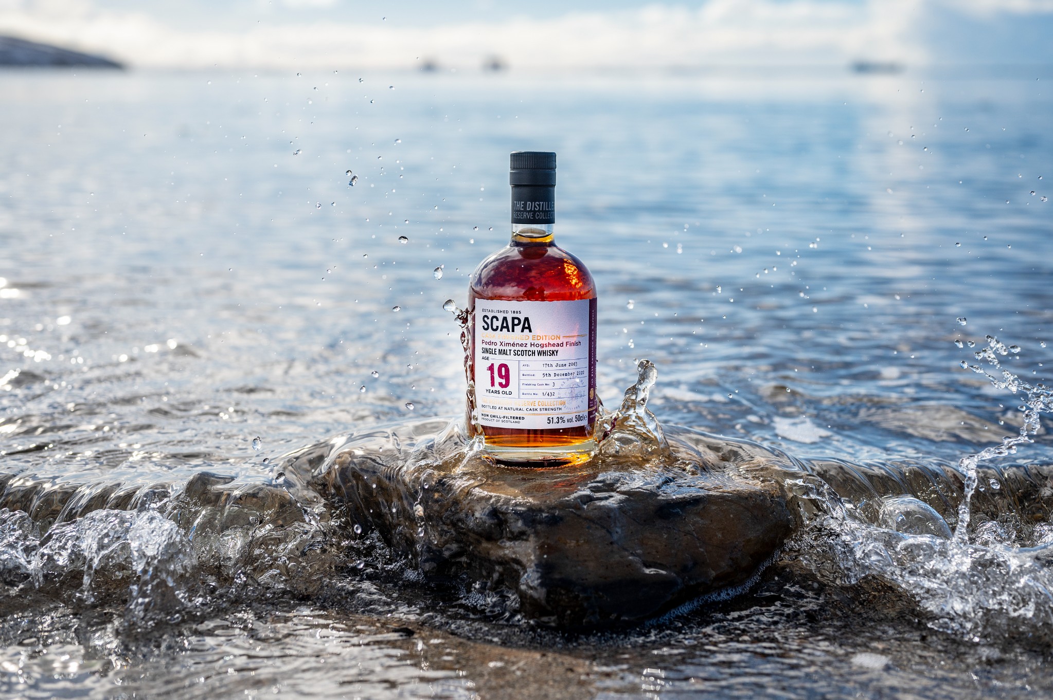 Distillery Reserve Collection - The Cask Finished Edition, Scapa 19-Year-Old Pedro Ximénez hogshead finish