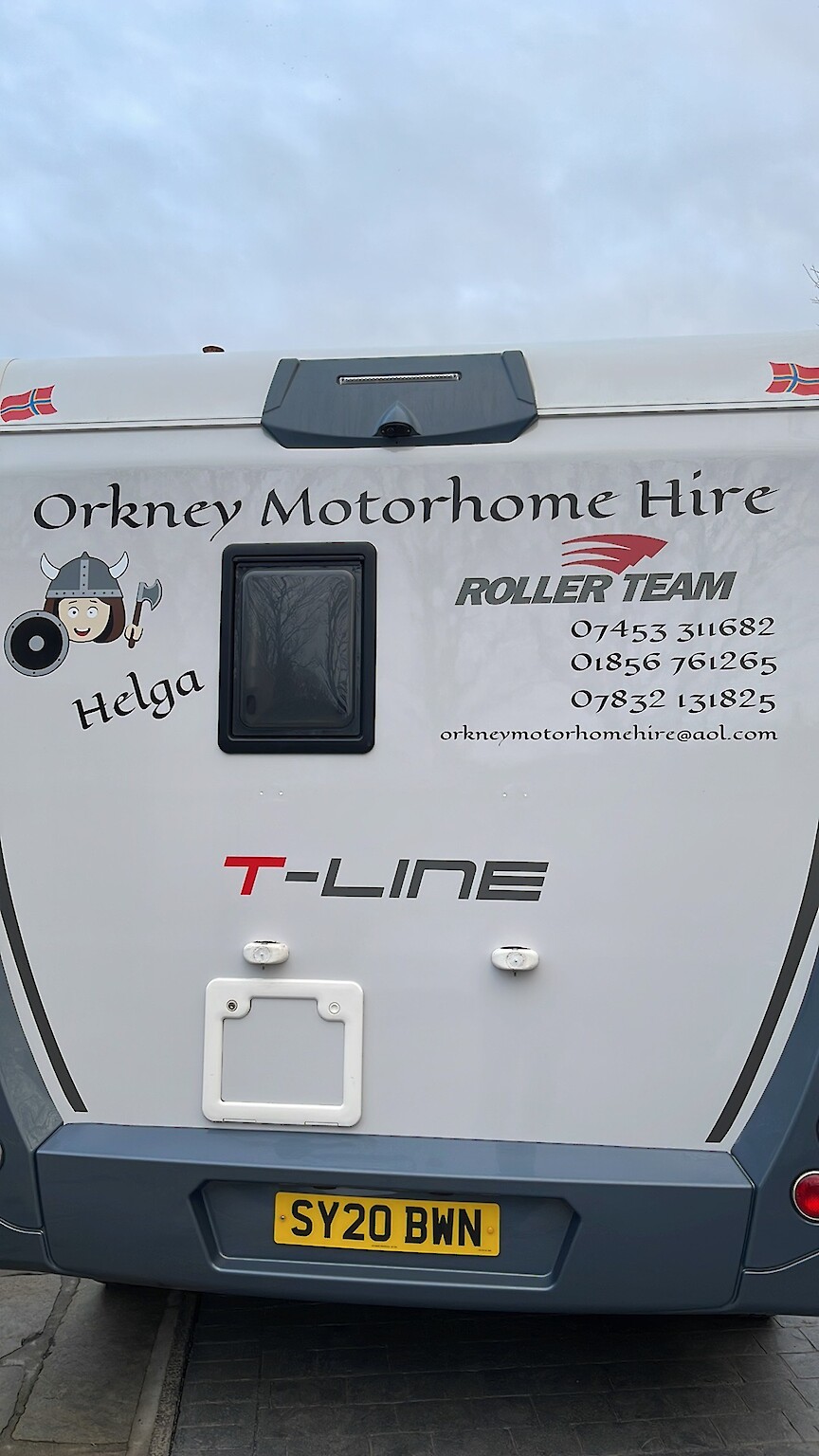 Orkney Motorhome Hire Logo