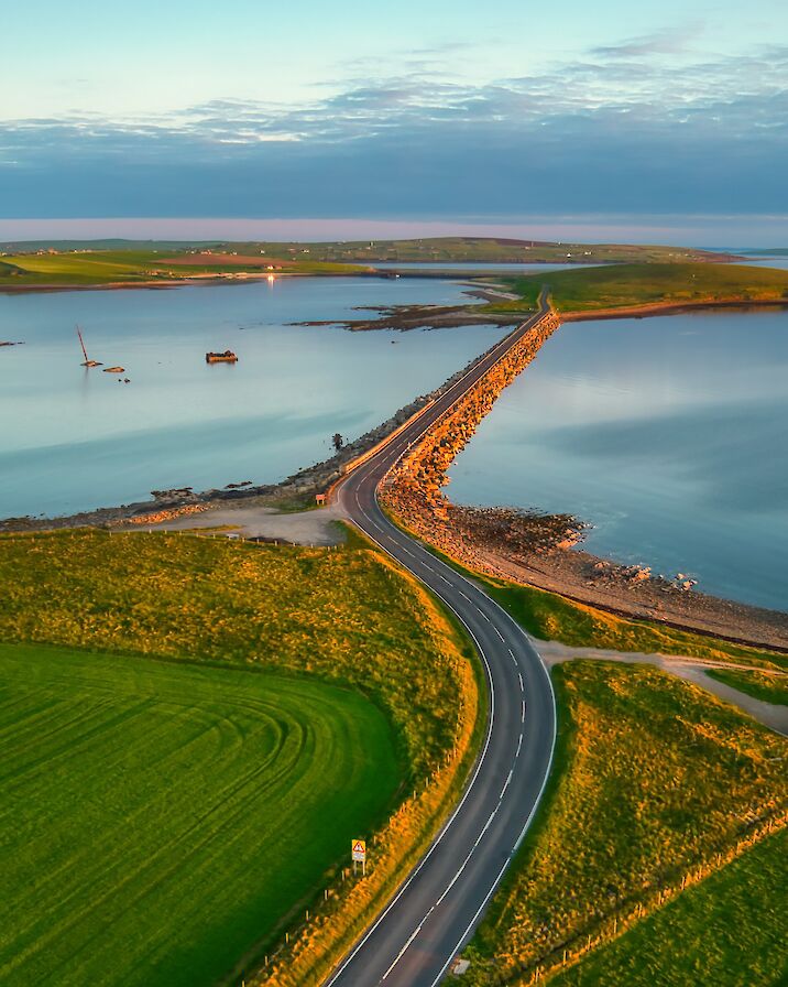 Churchill Barriers, Orkney - image by Robbie Thomson
