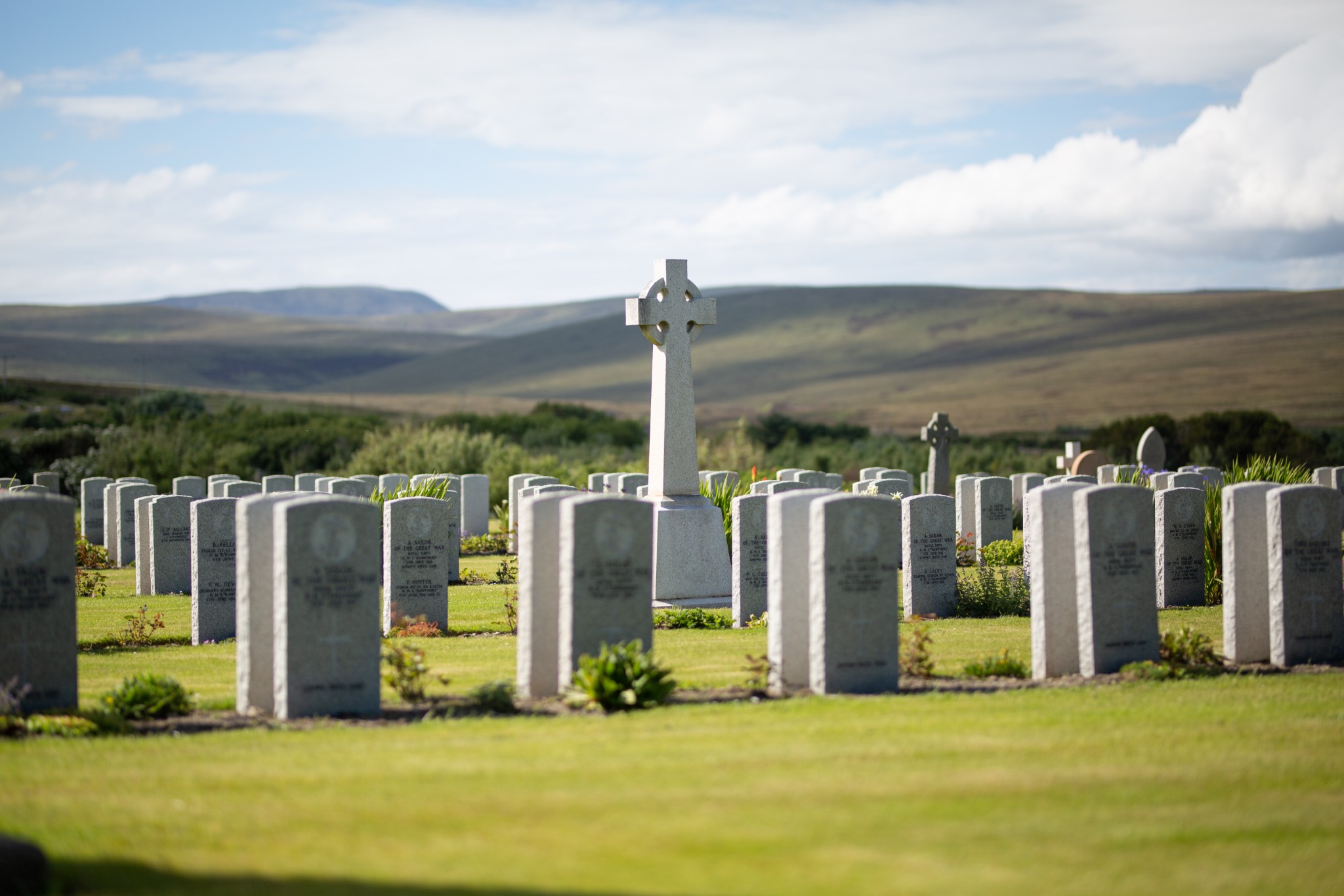 Lyness Naval Cemetery, Hoy, Orkney