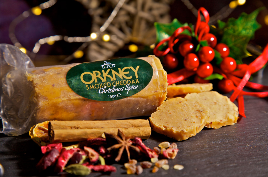 Christmas Spice cheese from The Island Smokery