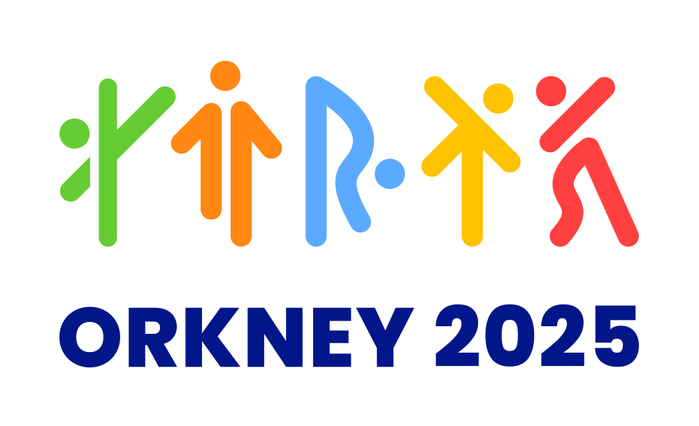 Orkney 2025 Island Games Logo