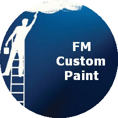 FM Custom Paint Logo