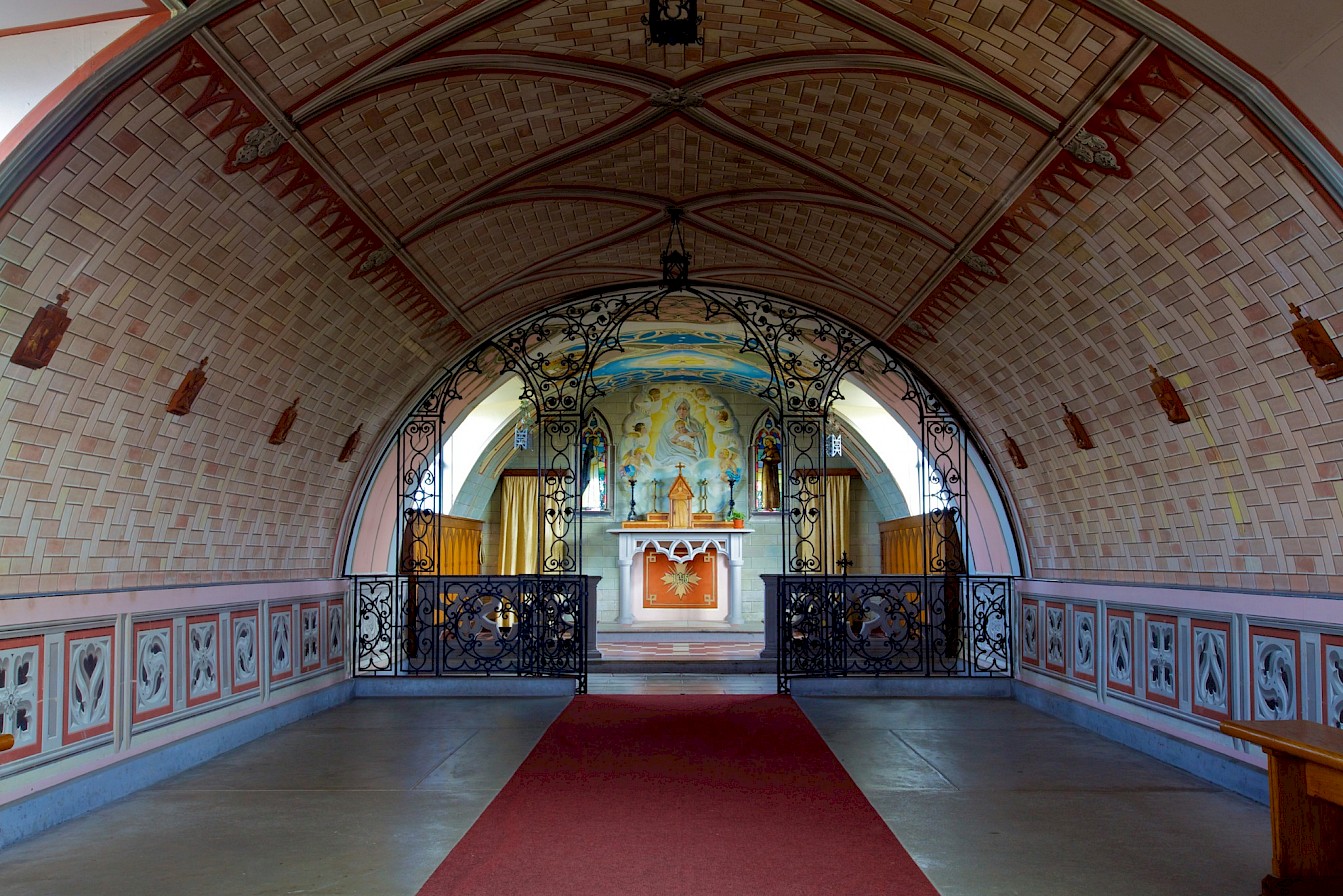 Inside the Italian Chapel, Orkney - image by Colin Keldie
