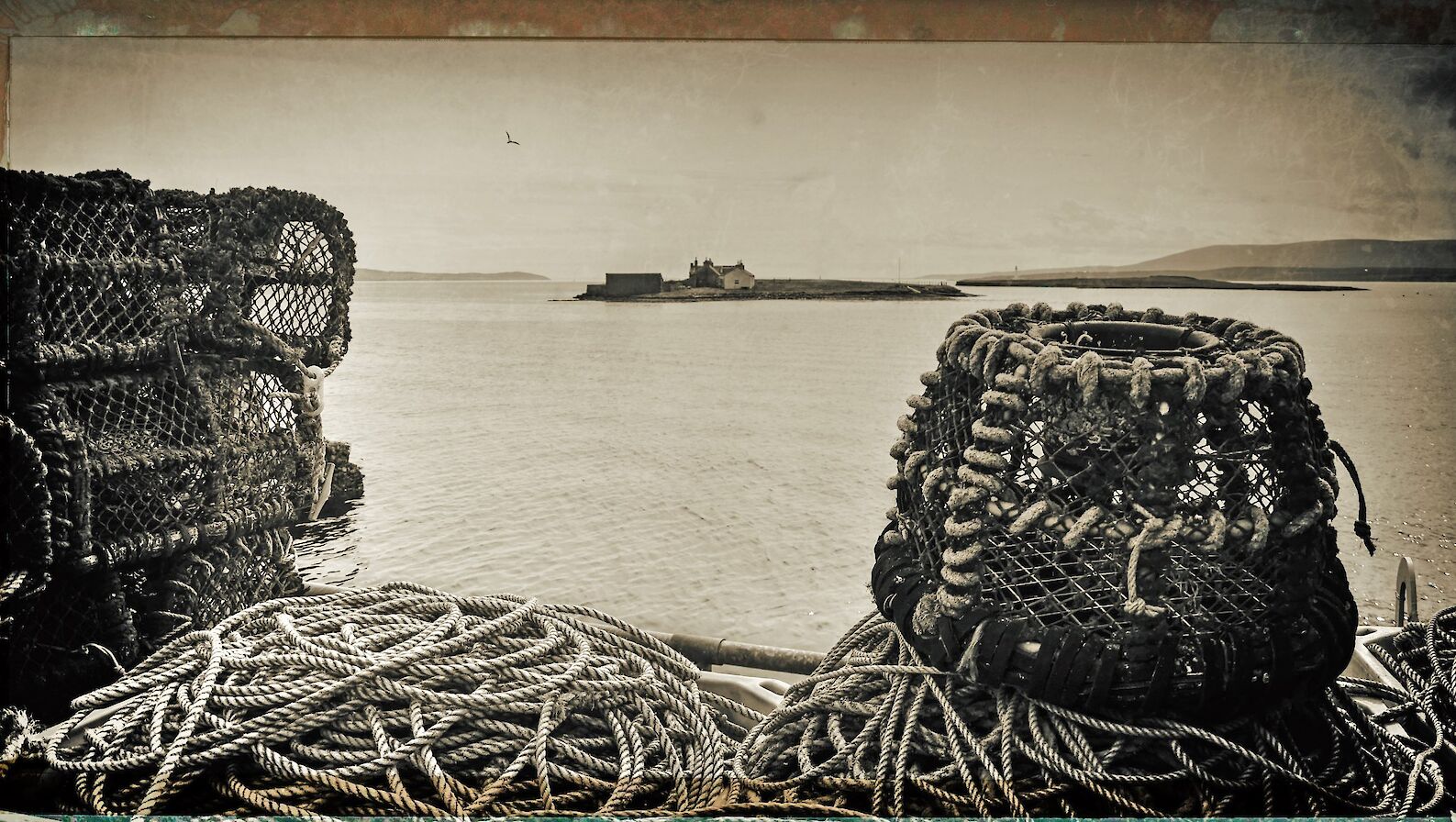 The inner holms in Stromness harbour - image by Glenn McNaughton