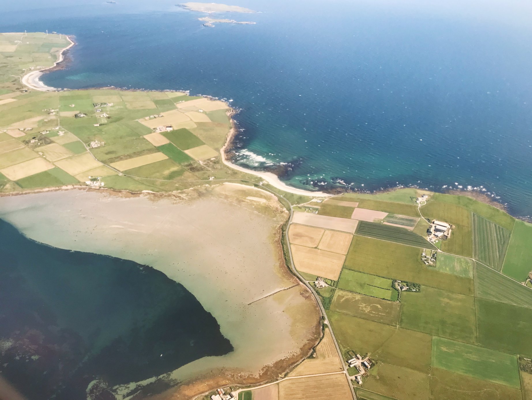 View over Dingieshowe, Orkney - image by Louise Bichan