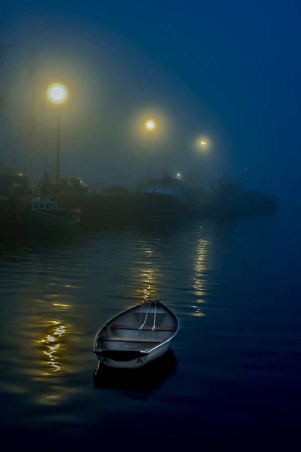 Boat in Stromness harbour - image by Maciek Orlicki