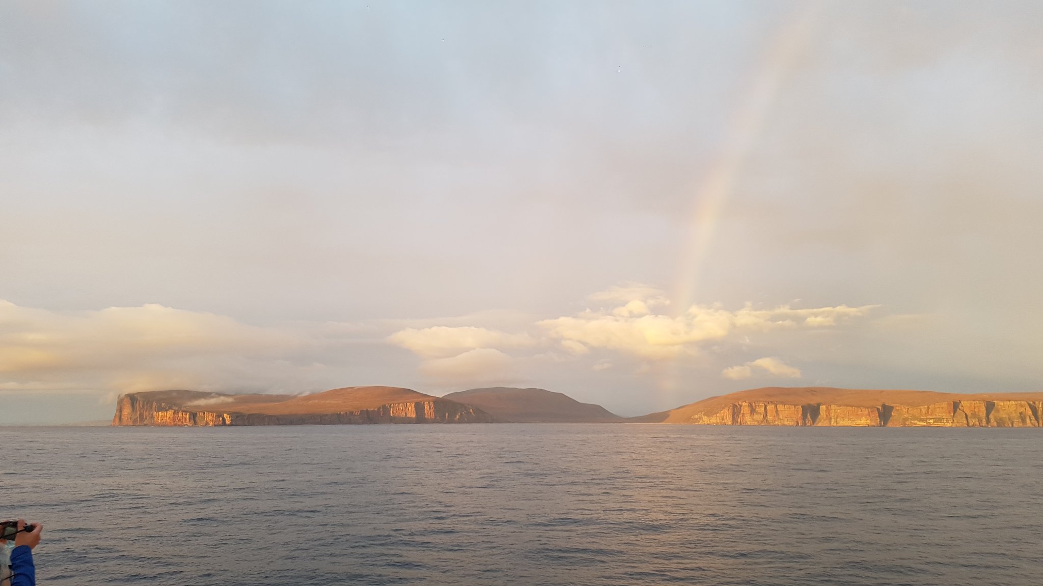 Approaching Orkney - image by Richy Ainsworth