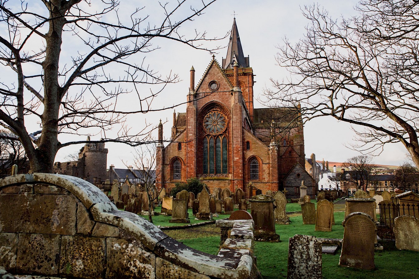 St Magnus Cathedral in Kirkwall