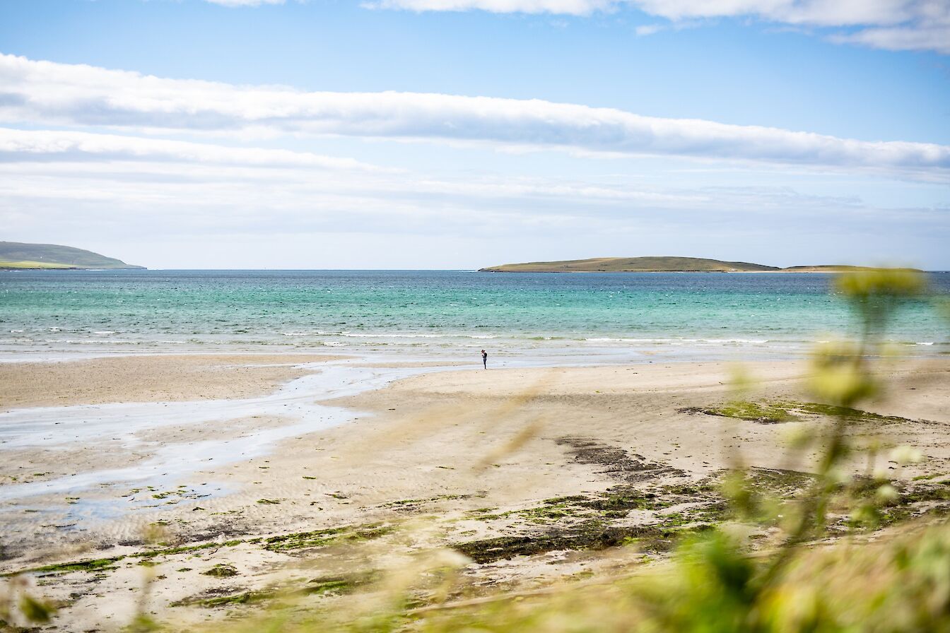 View over Sands of Evie, Orkney